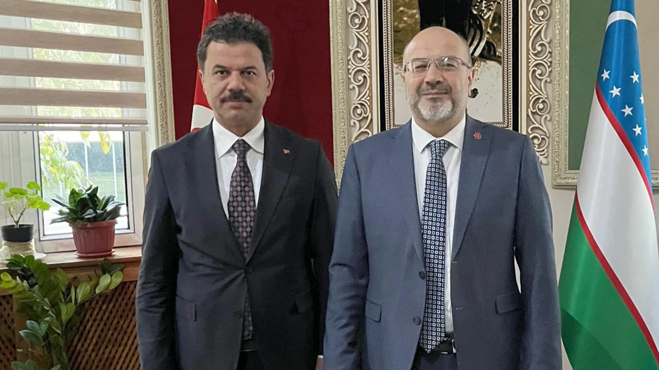 Rektör Yılmaz, Özbekistan’da akademik iş birlikleri için temaslarda bulundu